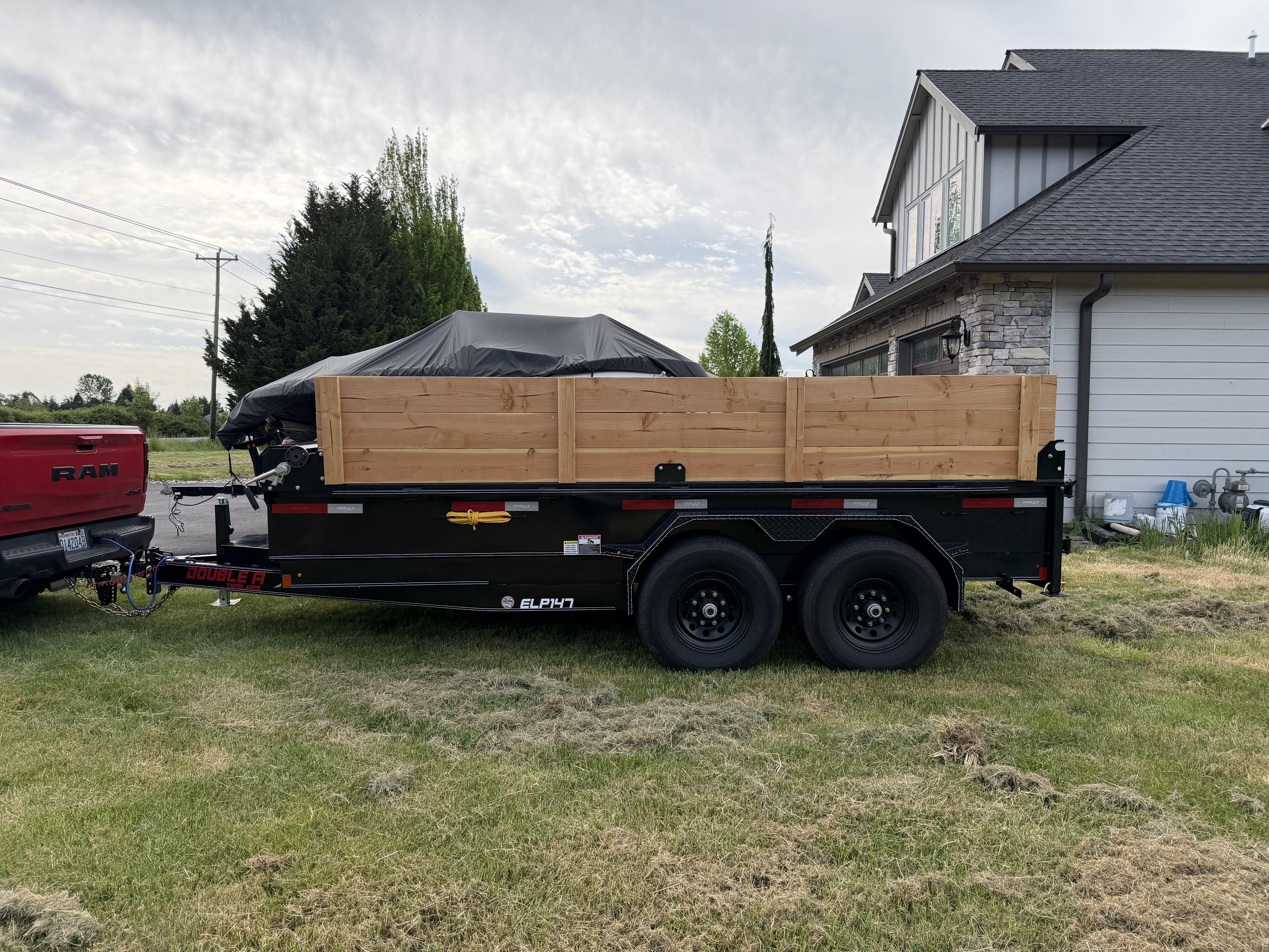 14ft Dump Trailer